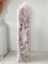 Load image into Gallery viewer, AAA+ Pink Amethyst Flower Agate Druzy Tower | 1.9kg