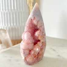 Load image into Gallery viewer, Pink Amethyst Druzy Freeform