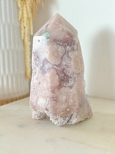 Load image into Gallery viewer, Pink Amethyst Druzy Tower
