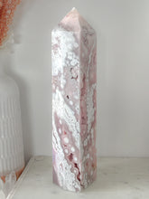 Load image into Gallery viewer, AAA+ Pink Amethyst Flower Agate Druzy Tower | 1.9kg
