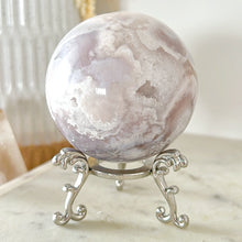 Load image into Gallery viewer, Lilac Pink Amethyst Flower Agate Sphere
